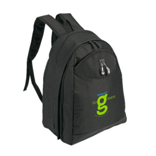 DUŻY GADŻET, DUŻE WYRAŹNE LOGO - DOSKONAŁA REKLAMA. PLECAK DLA GOGREEN