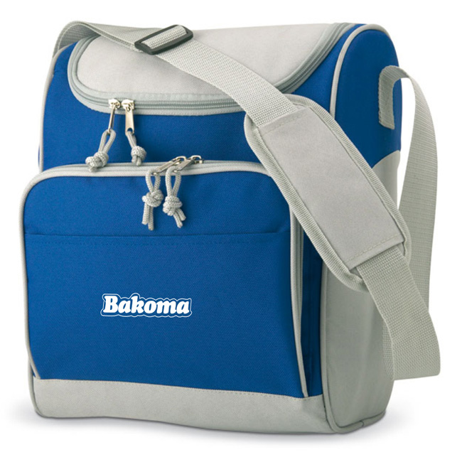 PLECAK REKLAMOWY Z JEDNOKOLOROWYM NADRUKIEM "BAKOMA"