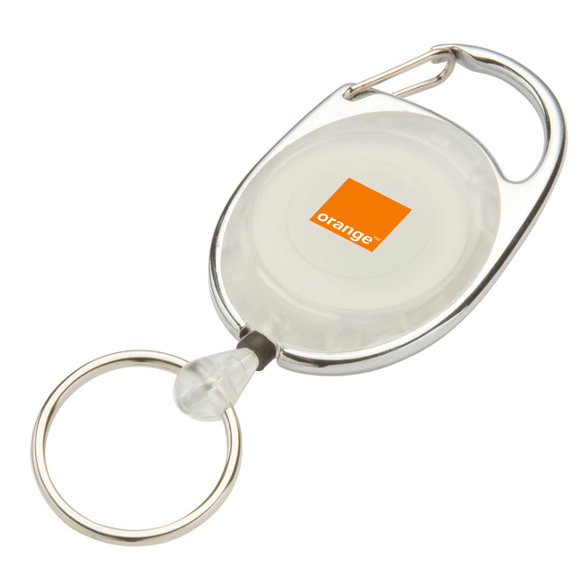 SKIPASS Z Z NADRUKIEM ORANGE. NADRUK WYKONANY METODĄ TAMPODRUKU