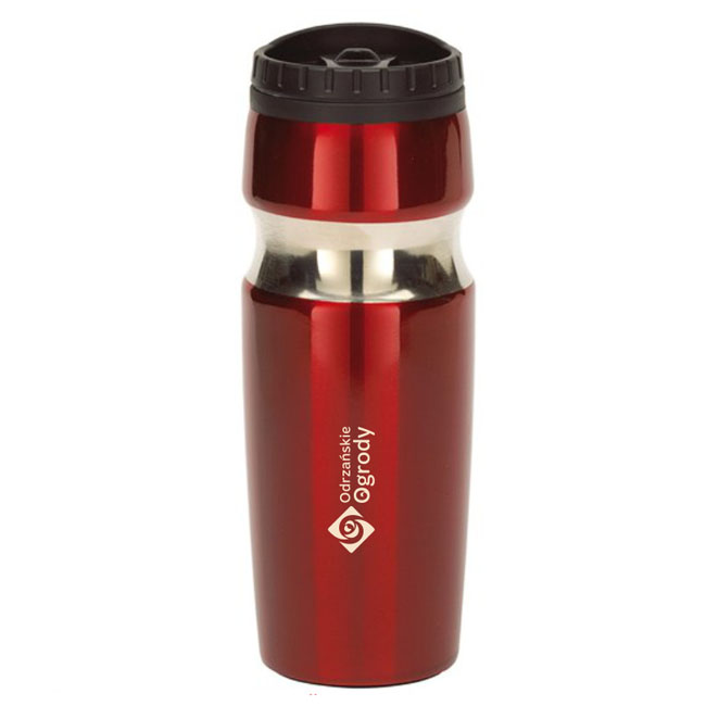 PRZYKŁAD ELEGANCKIEGO GRAWERU NA NOWOŚCI JAKĄ JEST IZOTERMICZNY KUBEK O ORYGINALNYM KSZTAŁCIE