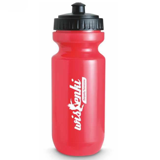 PO TRENINGU TRZEBA KONIECZNIE UZUPEŁNIĆ PŁYNY. STYLOWY BIDON Z LOGO ZESPOŁU TANECZNEGO TO DOSKONAŁA REKLAMA