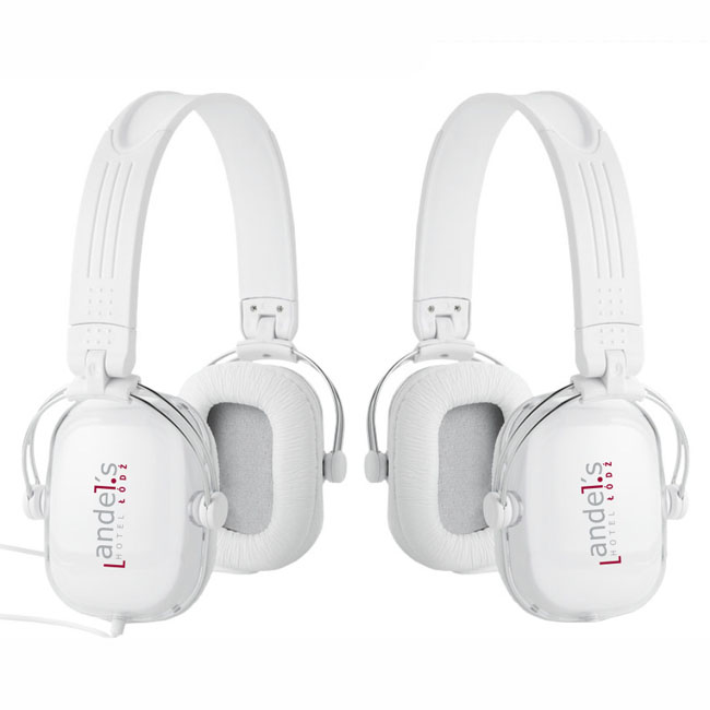 NIETYPOWY GADŻET JAKO REKLAMA? DLACZEGO NIE...SŁUCHAWKI Z NADRUKIEM DLA HOTELU