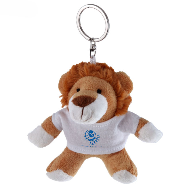 DUŻĄ POPULARNOŚCIĄ WŚRÓD ZNANYCH MAREK CIESZY SIĘ NASZ LEW-BRELOK. NA KOSZULCE LOGO SALONU ISPOT ARKADIA