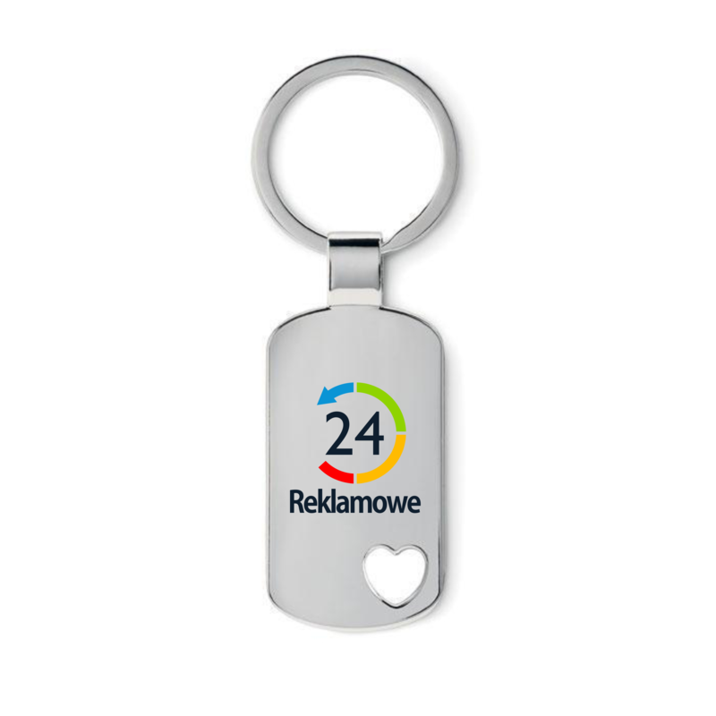 Brelok do kluczy / serce z logo MO8694-16 MO8694-16